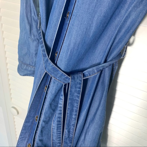 Kut from the Kloth Button Up denim dress xs - Picture 9 of 13